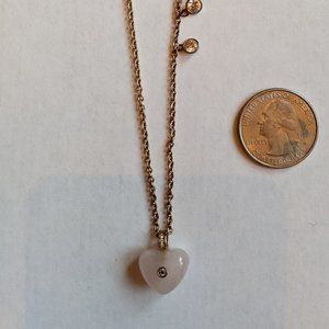 Pink Heart Necklace